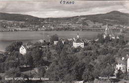 D9631) MARIA WÖRTH Am Wörthersee - Kärnten - Häuser Details Richtung Kirche Gesehen TOP ! - Maria Wörth