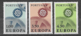 PORTUGAL N°1007/1009* (Europa 1967) - COTE 20.00 € - 1967