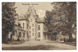 Belgique  -   Westmalle  -  Het  Kasteel - - Carte  Ecrite Et Signee Baron  Arhur Der  Straten Waillet - Malle