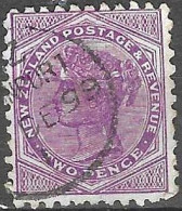 NEW ZEALAND #  FROM 1882-85  STAMPWORLD 57A  TK: 11 - Gebruikt