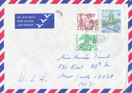 Luftpost-Brief In Die USA (ad0291) - Storia Postale