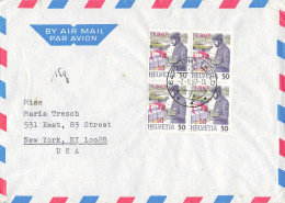 Luftpost-Brief In Die USA (ad0296) - Storia Postale