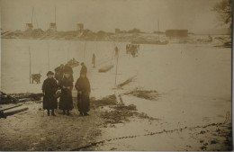 NL Onbekend Waar Uit Collectie Nederland // FOTOKAART // Op Het Ijs (Automobile) 19?? Mogelijk Unique19?? - Sonstige & Ohne Zuordnung