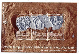 TIMBRE  ZEGEL STAMP ISRAEL BF 31 WORLD EXIBITION TEL-AVIV 944-946  XX - Ungebraucht (mit Tabs)