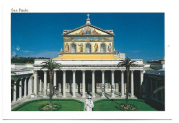 QUADRIPORTICO / FOUR-SIDE PORTICO.- LA BASILICA DI SAN PAOLO.-  ROMA.- ( ITALIA ) - Kirchen U. Kathedralen