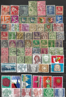 SUISSE - SWITZERLAND - Lot/collection De 418 Timbres  Oblitérés - Nombreux Pro Patria Et Pro Juventute - Sammlungen