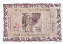 TIMBRE  ZEGEL STAMP ISRAEL BF 62 WORLD STAMP EXIBITION 1419  XX - Nuevos (con Tab)