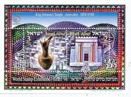 TIMBRE  ZEGEL STAMP ISRAEL BF 61 WORLD EXIBITION 1417-1418  XX - Ungebraucht (mit Tabs)