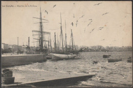 Muelles De La Palloza, La Coruña, C.1910 - Lombardero Tarjeta Postal - La Coruña