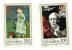 1981 - San Marino 1082/83 Pablo Picasso    +++++++ - Picasso