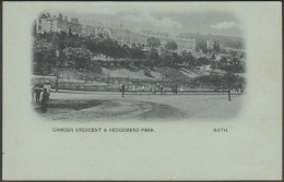 Camden Crescent & Hedgemead Park, Bath, Somerset, C.1900 - Blum & Degen Postcard - Bath