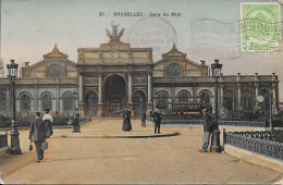 Bruxelles Gare Du Midi  -envoyé - Ferrovie, Stazioni