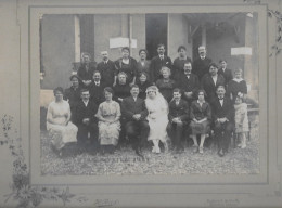 Photo Mariage Groupe 1921 - Personnes Anonymes