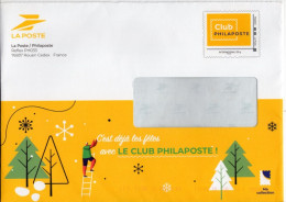 Entier Postal Spécial Pour Club PHILAPOSTE - Repiquage Par Philaposte Timbre " Club Philaposte "  N° Agr. 425750 - PAP: TSC Und Halboffizielle Aufdrucke