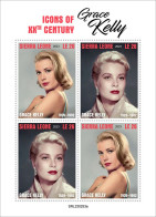 2023-04 - SIERRA LEONE-  GRACE KELLY        4V  MNH** - Acteurs