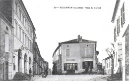 40)  ROQUEFORT  -  Place Du Marché - Roquefort