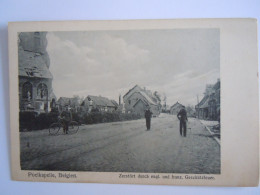 Cpa Poelkapelle Belgien Zerstört Durch Engl. Und Franz. Geschützfuer Feldpostkarte WK 1 WO1  - Langemark-Poelkapelle