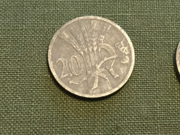 Münze Münzen Umlaufmünze Böhmen Und Mähren 20 Heller 1940 - Military Coin Minting - WWII