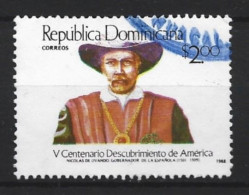 Rep. Dominicana 1988  N. De Avando . Y.T. 1045 (0) - República Dominicana