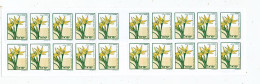 TIMBRE STAMP ZEGEL ISRAEL CARNET SERIE COURANTE - 20 X 1833  XX - Nuevos (con Tab)