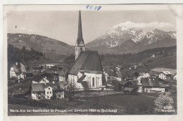 D9684) MARIA ALM Bei SAALFELDEN Im Pinzgau Mit Birnhorn - Salzburg - Tolle FOTO AK Häuser Bauernhof Kirche - Saalfelden