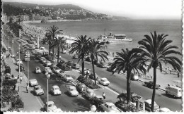 NICE - La Promenade Des Anglais - Stadsverkeer - Auto, Bus En Tram