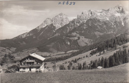 D9687) Maria Alm - JUFEN ALPE - Jufenalm - Besitzerin: Aigner's Witwe - Tolle Alte FOTO AK - Saalfelden