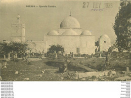 (D) 2 X Cpa DJERBA. Djemâa Ghorba Et Menzel Hadj Rhouma à Mahboubine 1933 - Tunesië