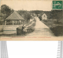 HR 2 X Cpa 60 ELINCOURT-SAINTE-MARGUERITE. Lavoir Abreuvoir Rue Du Rhône 1911 Et La Rêverie 1908 - Ressons Sur Matz