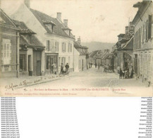 HR 2 X Cpa 60 ELINCOURT-SAINTE-MARGUERITE. Grande Rue 1906 Et Rue Du Rhône Avec Calvaire Route Ecouvillon - Ressons Sur Matz