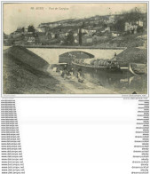 47 AGEN. Péniche Pont De Courpian Avec Lavandières 1913 - Agen