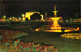 England Torquay Night View, Illuminated Fountain - Torquay