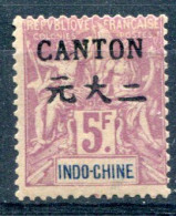 Canton      32 *    Signé Brun - Unused Stamps