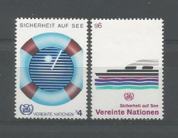 United Nations V. 1983 Security At Sea Y.T. 30/31 ** - Nuevos