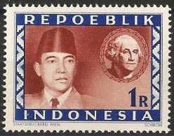 Indonesia 1948 - Mi L19 - YT Xxx ( Presidents Sukarno, Washington ) MNH** - Indonésie