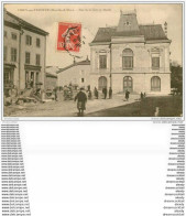 54 CIREY-SUR-VEZOUZE. Mairie Rue De La Gare 1909 - Cirey Sur Vezouze