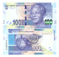 SOUTH AFRICA 100 RAND ND/2013/2016 P-141b UNC - Suráfrica