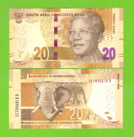 SOUTH AFRICA 20 RAND ND/2013/2016 P-139(1) UNC - Suráfrica