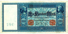 ALLEMAGNE / 100 MARK / AVRIL 1910 / ETAT TTB + - 100 Mark