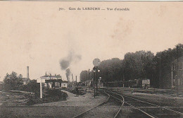 ****  89  ***   Gare De LaRoche Vue D'ensemble  Voyagé TTB  - Laroche Saint Cydroine