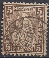 Suiza U   50 (o) Usado. 1881 - 1843-1852 Timbres Cantonaux Et  Fédéraux