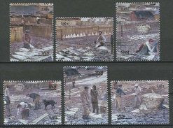 SPM Miquelon 2012 N° 1042/1047 ** Neufs  MNH Superbes C 14,40 € Artiste Roullet Poissons  Pêche Fishes TRavail Des Grave - Nuovi