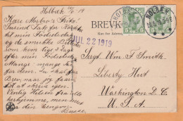 Denmark Old Postcard Mailed - Covers & Documents