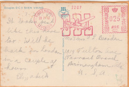 Denmark Old Postcard Mailed - Covers & Documents