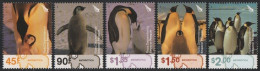 Ross-Gebiet 2004 - Mi-Nr. 89-93 ** - MNH - Pinguine / Penguins - Ongebruikt