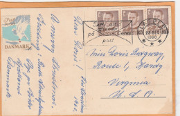 Denmark Old Postcard Mailed - Lettres & Documents