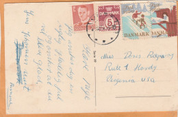 Denmark Old Postcard Mailed - Cartas & Documentos