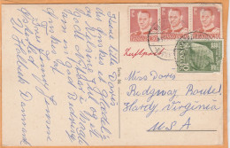 Denmark Old Postcard Mailed - Lettres & Documents