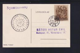 Ungarn Hungary Slowakei Slovakia PK 1938 Ersekujvar Nové Zámky Sonderstempel - Briefe U. Dokumente