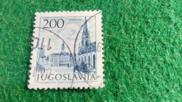 YOGUSLAVYA --1980-89     2.00  DİN       USED - Used Stamps